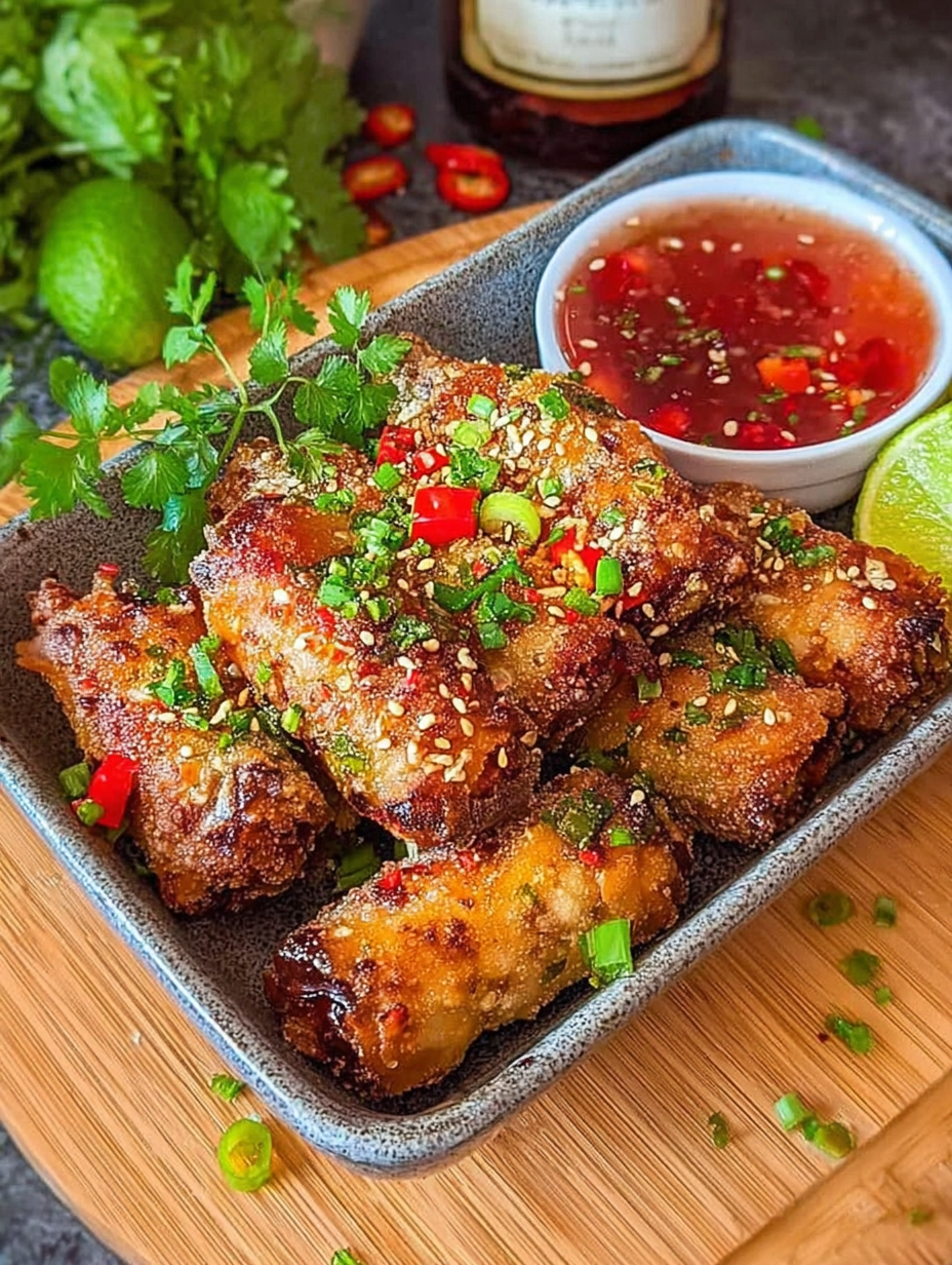 Crispy Frühlingsrollen Airfryer image 2