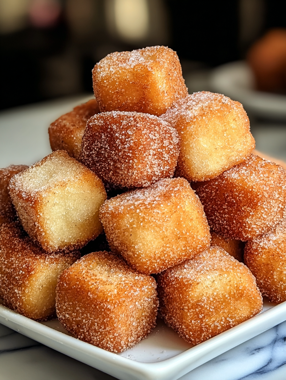 Flauschige Churro-Häppchen aus der Heißluftfritteuse image 2