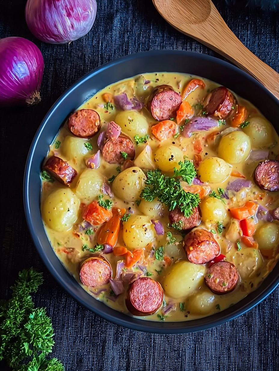 KARTOFFEL EINTOPF MIT WÜRSTCHEN image 2