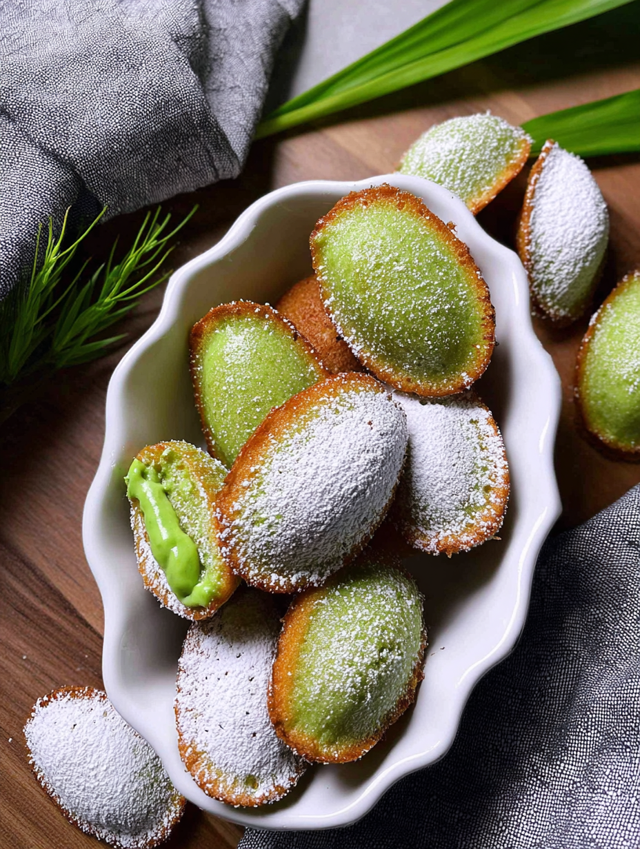 Pandan-Kokosnuss-Madeleines image 2