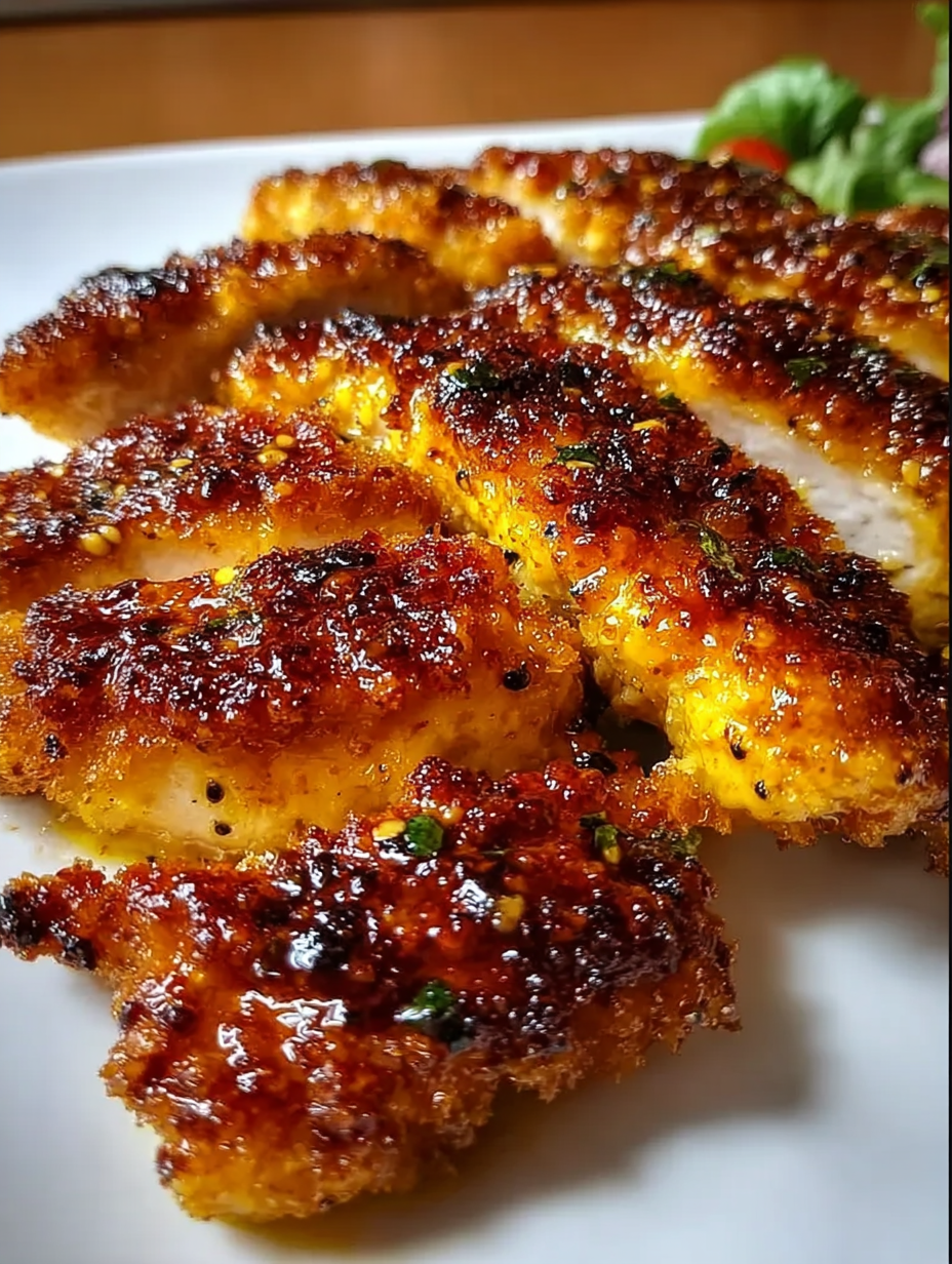 Saftiges Hühnchen mit Honig-Senf-Glasur in 35 Minuten image 2