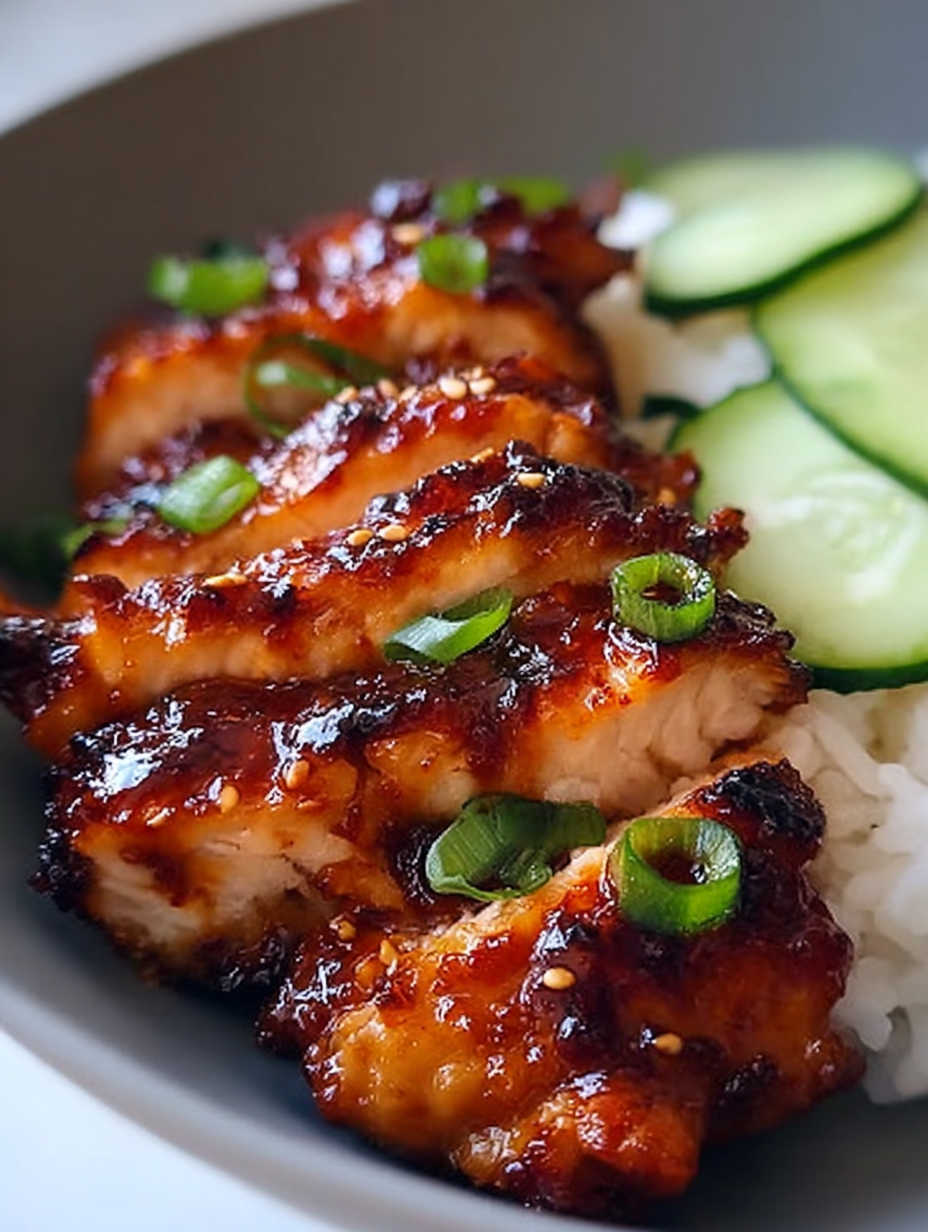 Süß-scharfes Honig-Gochujang-Hähnchen image 2