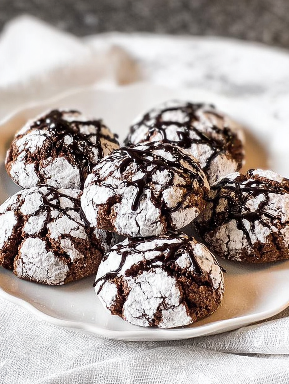 Vegane Schoko Wölkchen Plätzchen image 2