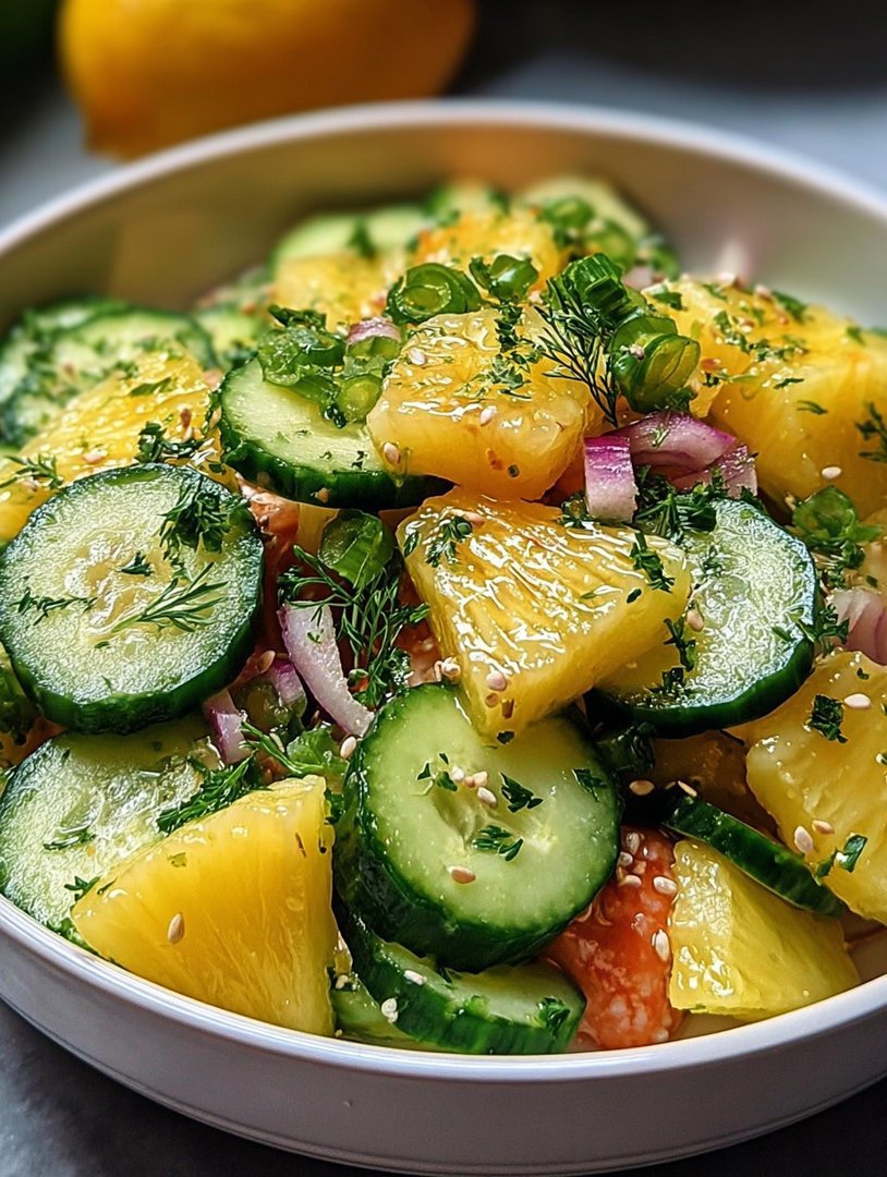 Ananas-Gurken-Salat image 2