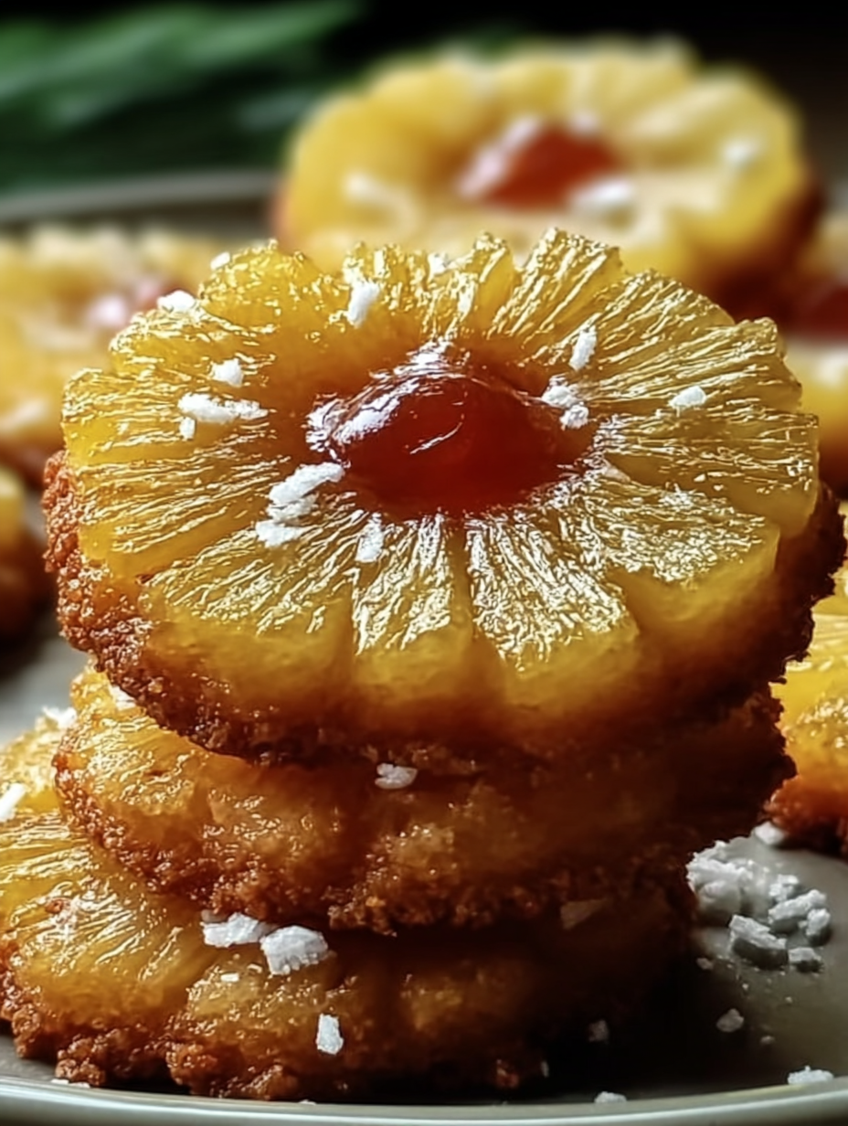 Ananas-Upside-Down-Zuckerkekse image 2