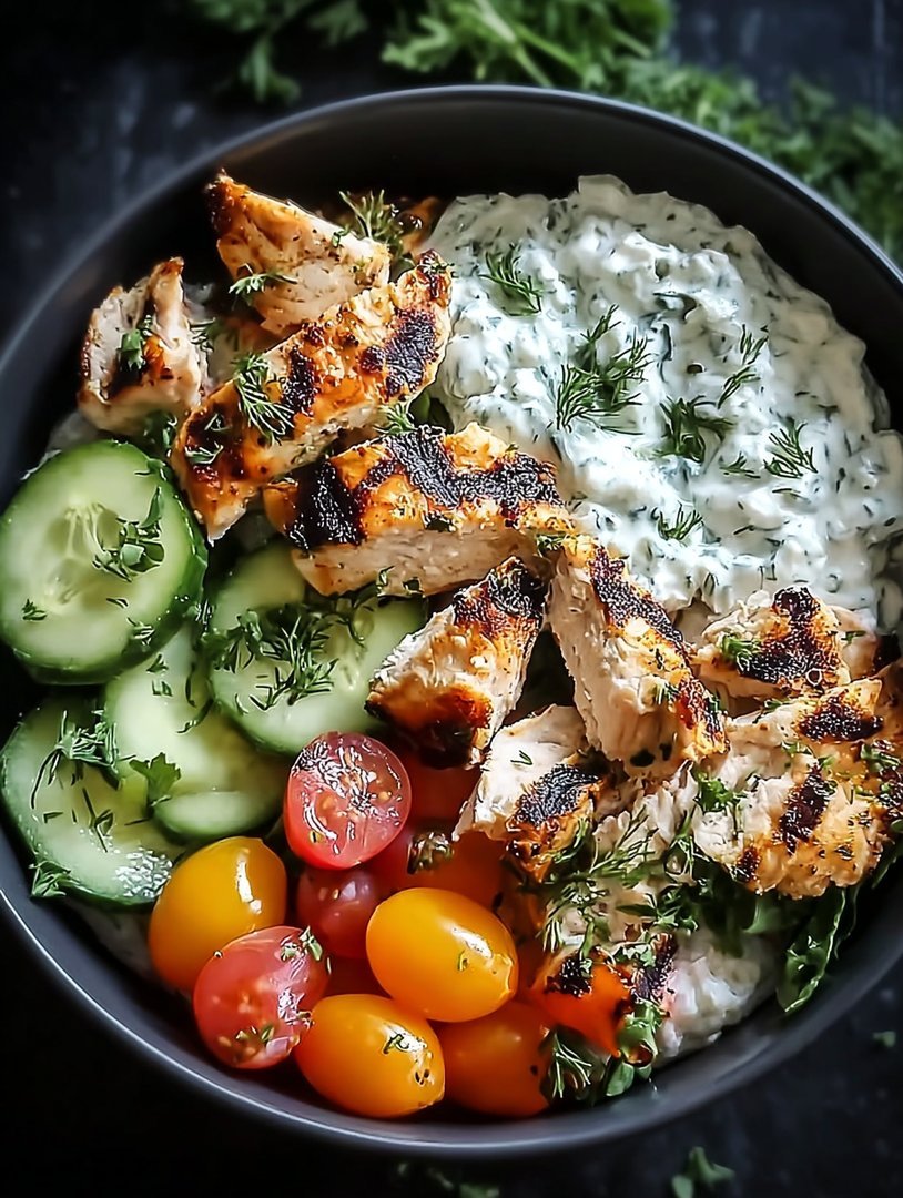 Hähnchen-Tzatziki-Schalen image 2