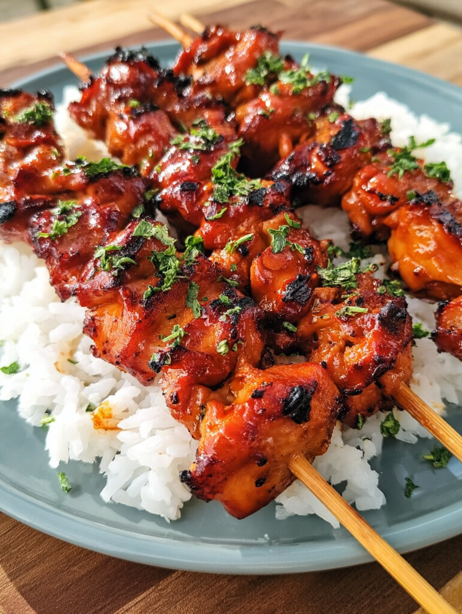 Hähnchenspieße vom Grill nach koreanischer Art image 2