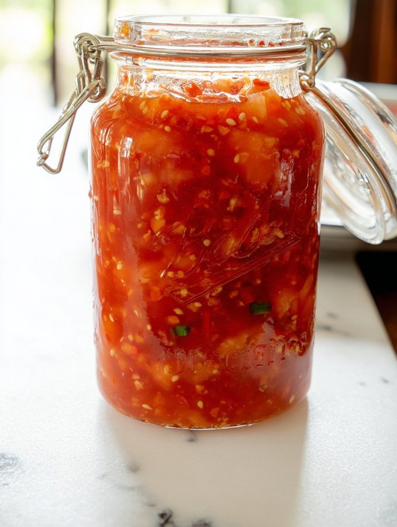 Hausgemachte, asiatisch inspirierte süße Chilisauce image 2