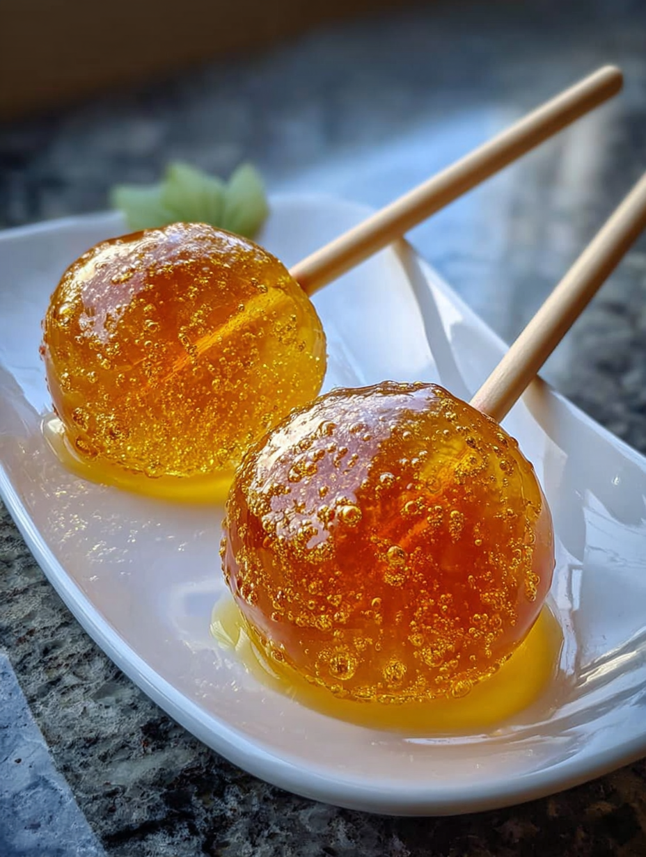 Honig-Zitronen-Lutscher image 2