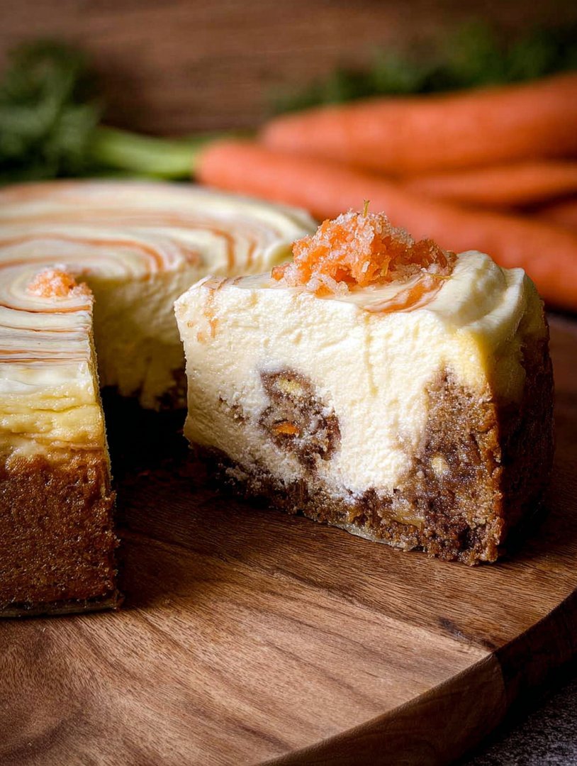 Karottenkuchen-Käsekuchen image 2