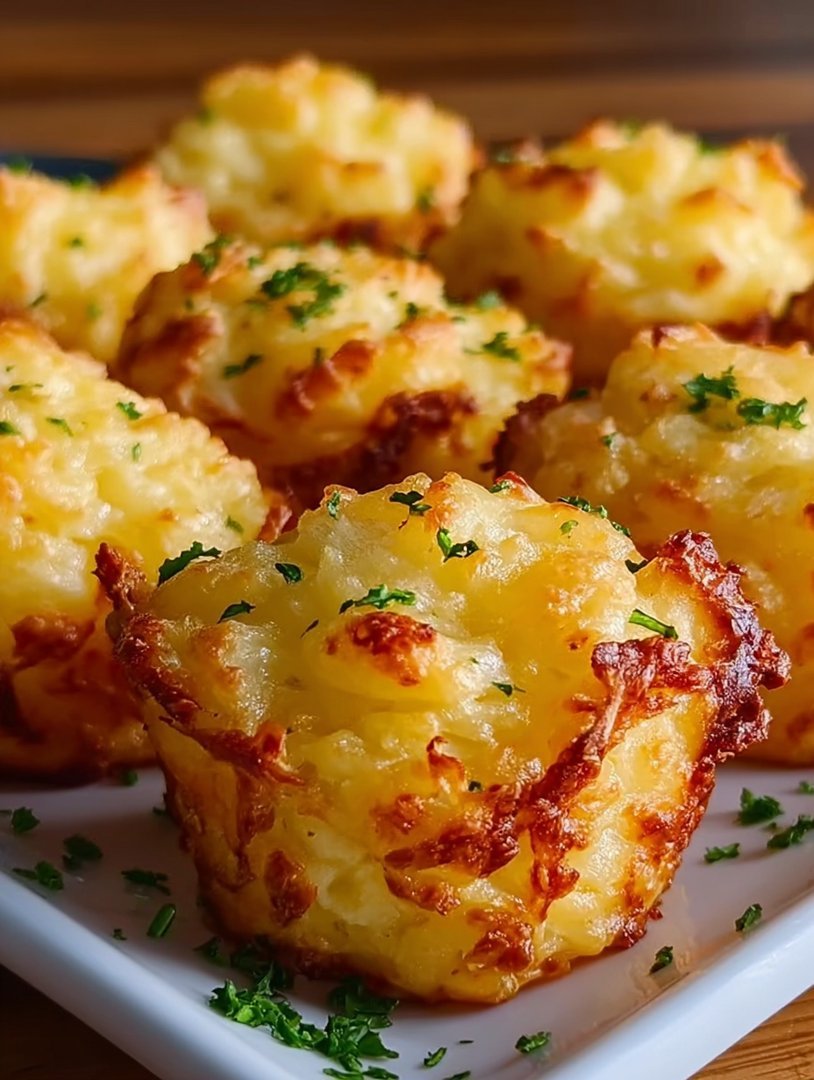 Käse-Puffs aus übrig gebliebenem Kartoffelpüree image 2