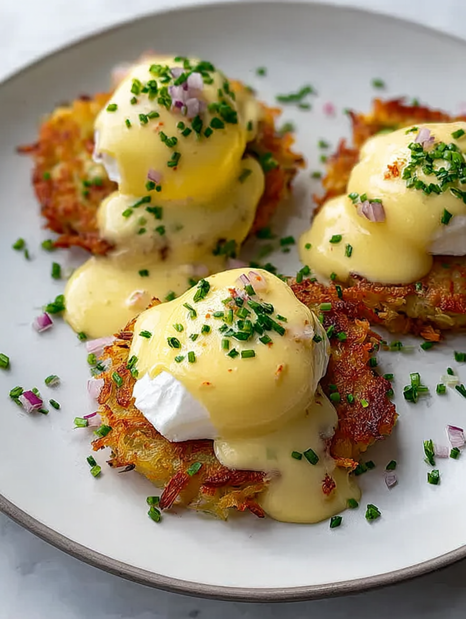 Latkes Eggs Benedict image 2