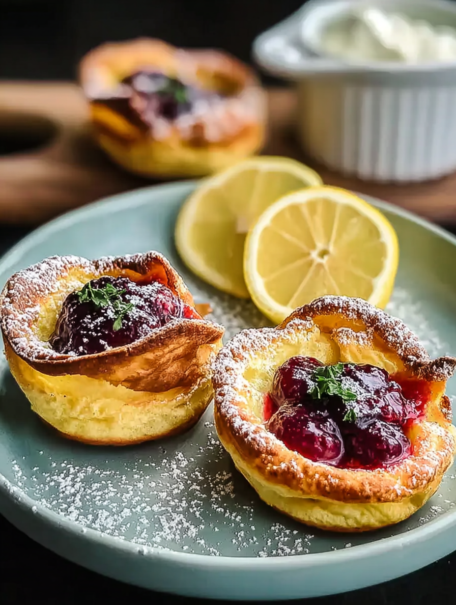 Mini-Dutch-Baby-Pfannkuchen image 2