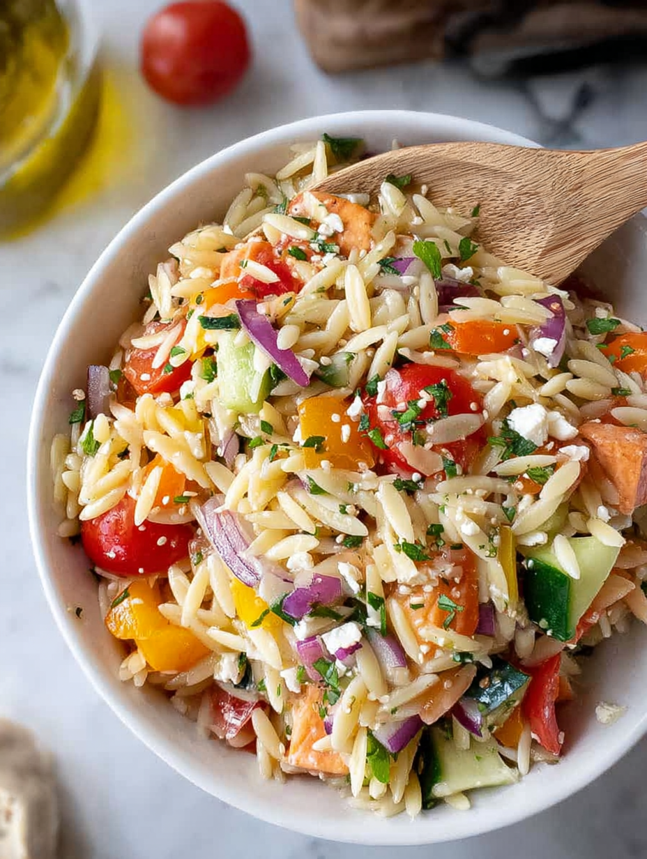 Regenbogen-Orzo-Salat image 2
