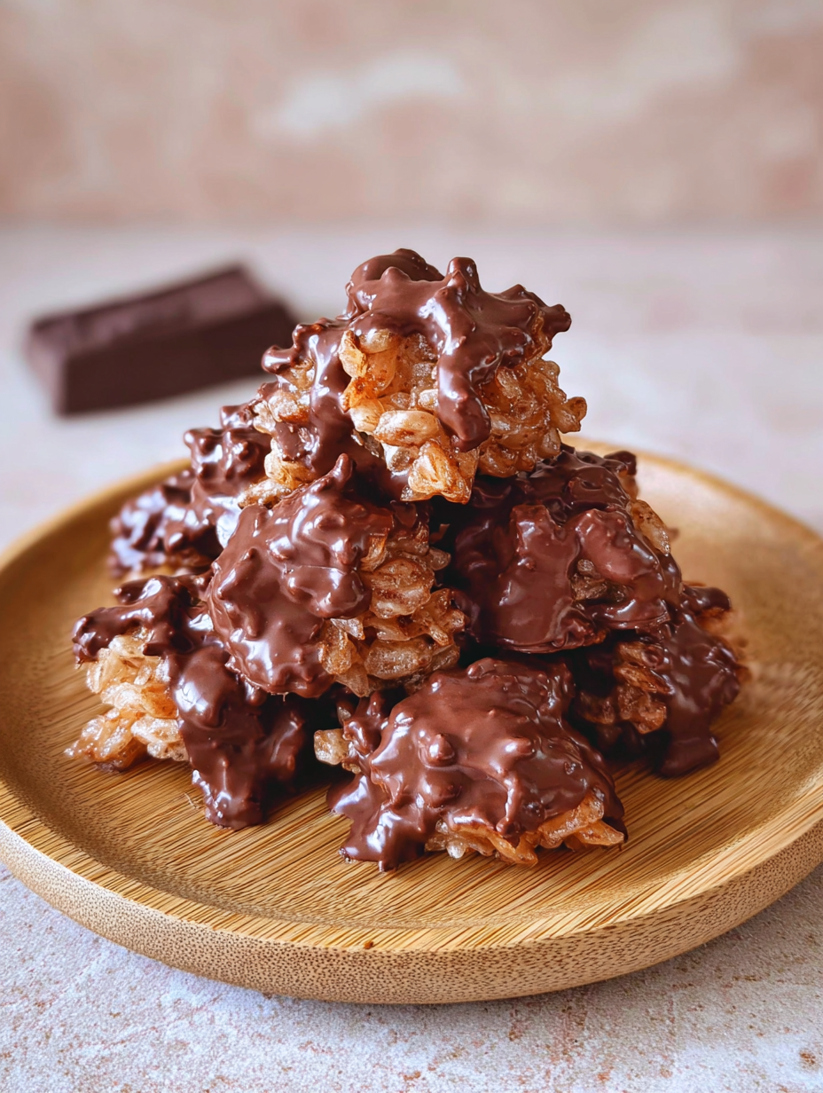 Reiswaffeln mit Schokolade image 2