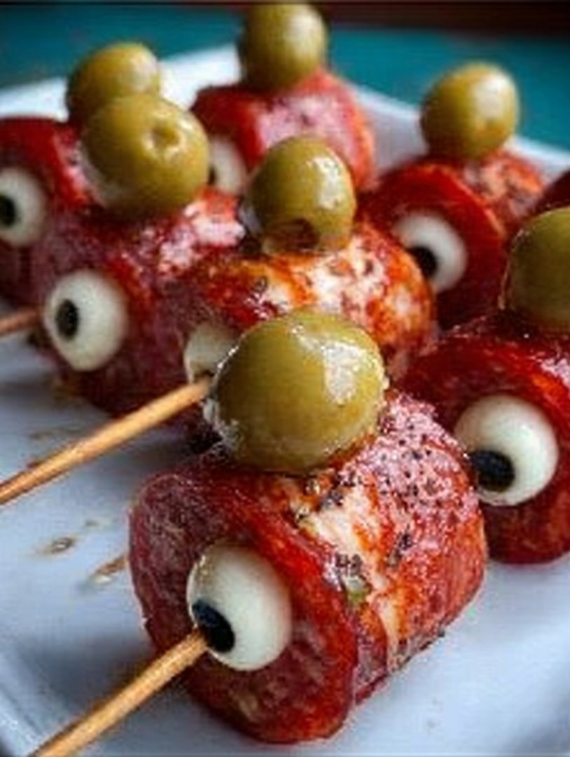 Rindersalami am Spieß Augäpfel image 2