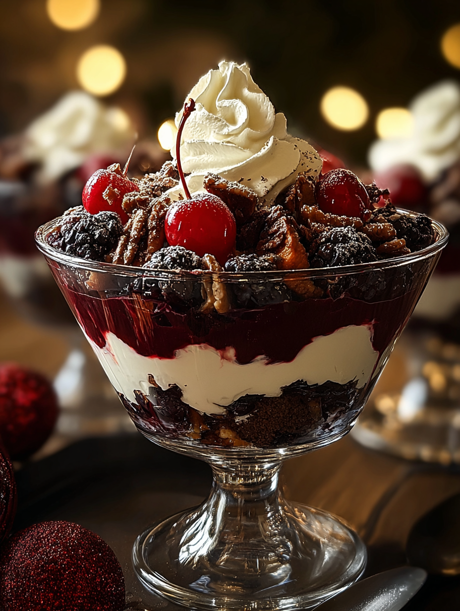 Schwarzwälder Trifle für die Winterfeiertage image 2