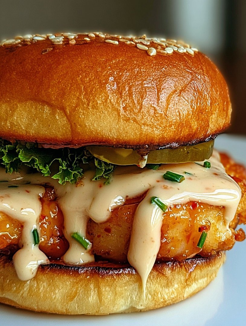 Würziges Hähnchensandwich mit cremiger, hausgemachter Soße image 2