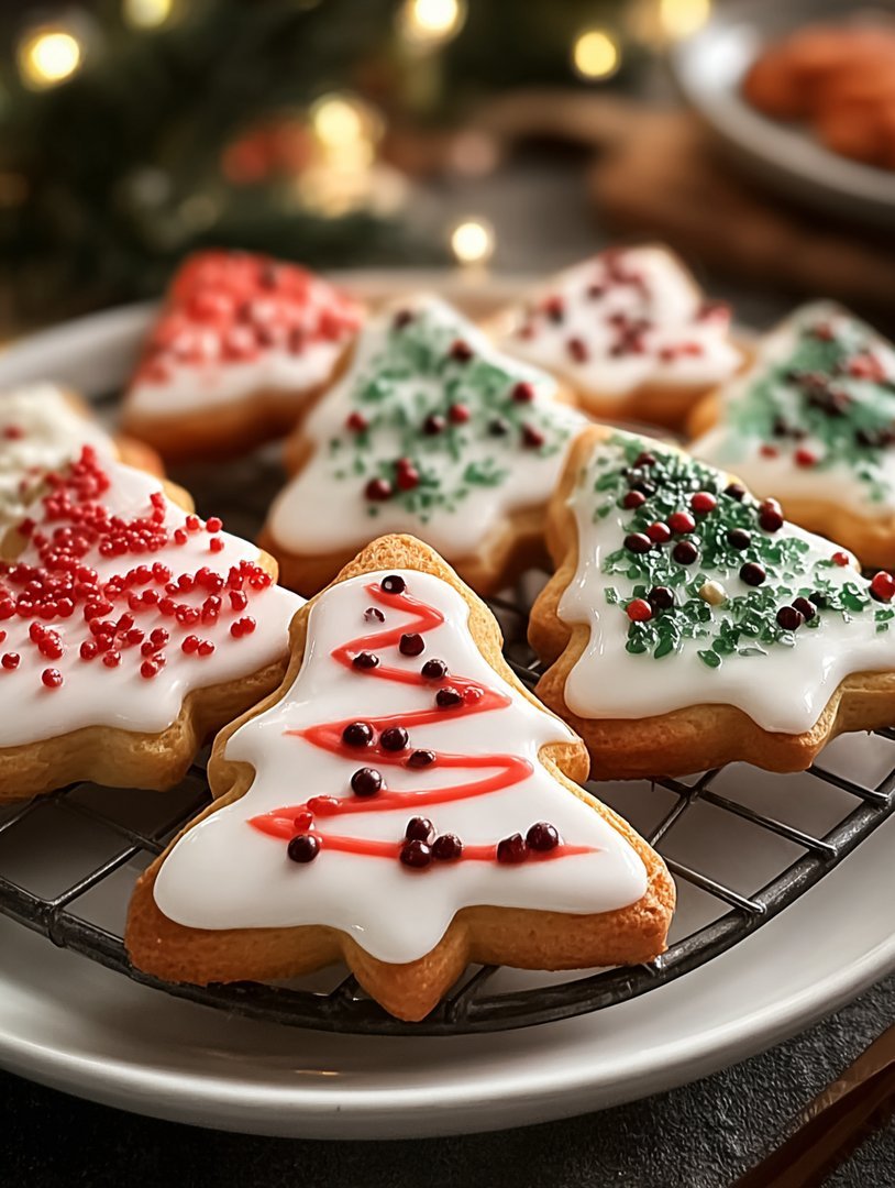 Zartschmelzende, weiche Winterweihnachtskekse image 2