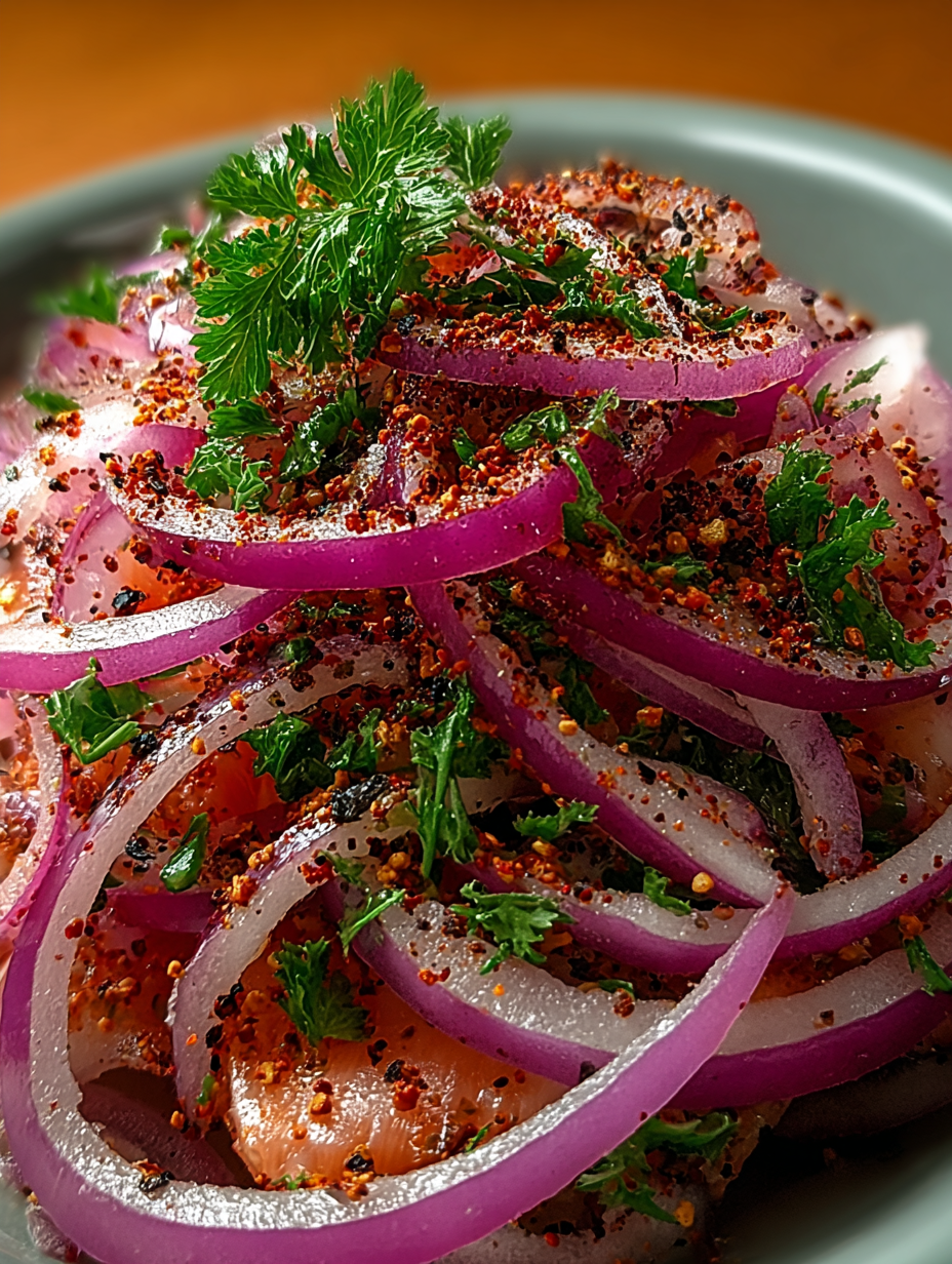 türkischen Zwiebelsalats mit Sumach image 2