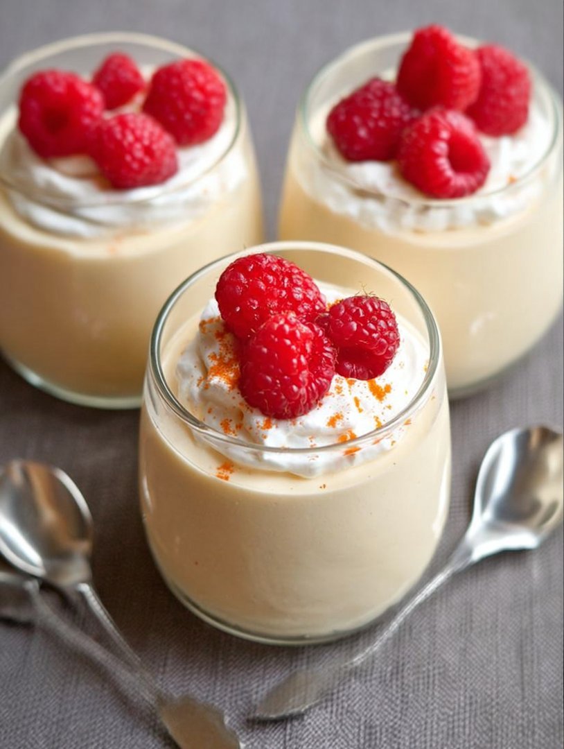 vegane weiße Schokoladenmousse image 2