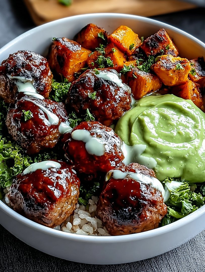 Barbecue-Fleischbällchen-Bowls: Bereit für unglaublichen Geschmack? image 2