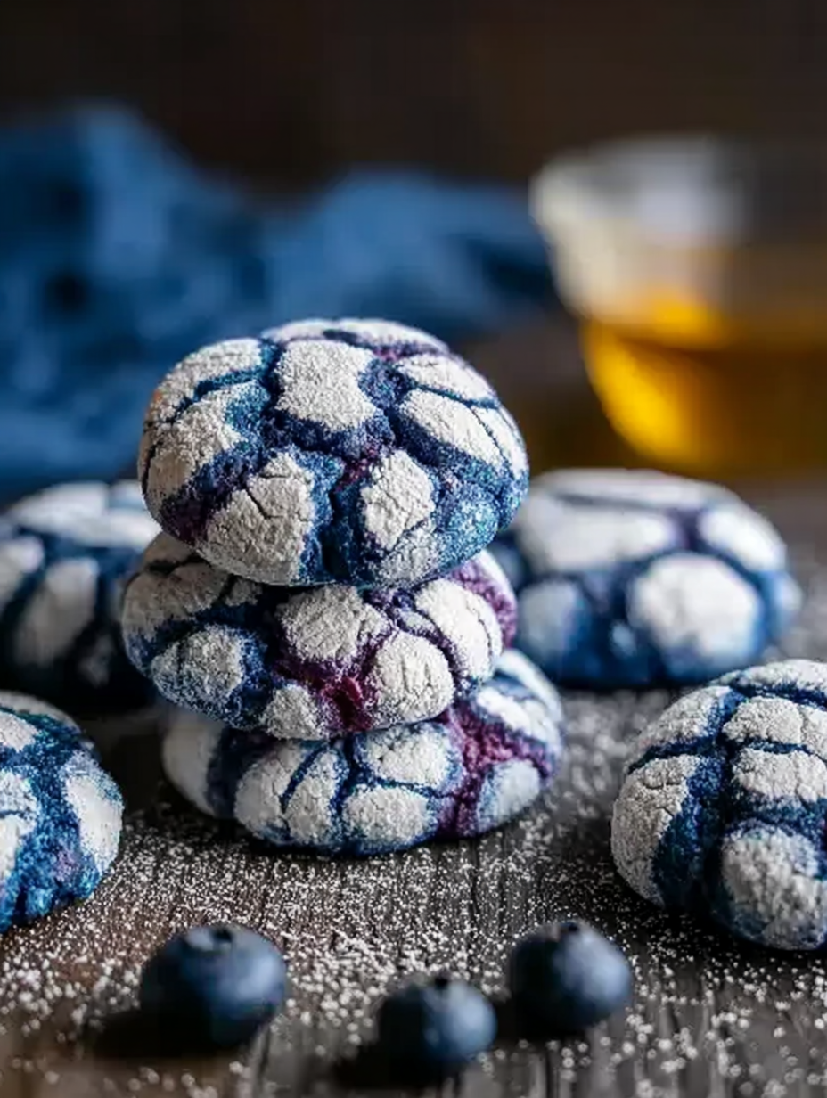 Blaubeer-Crinkle-Cookies image 2