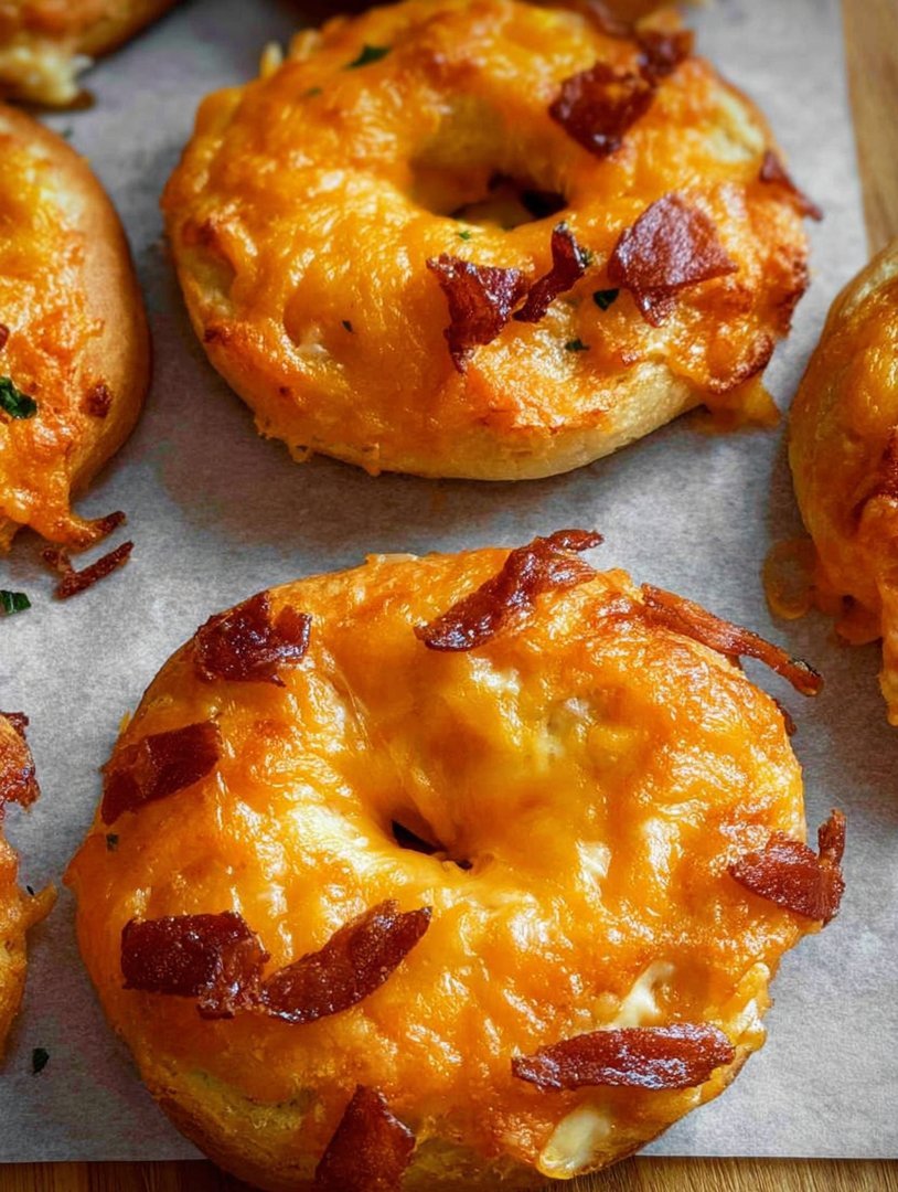 Cheddar-Käse-Bagel-Rezept image 2