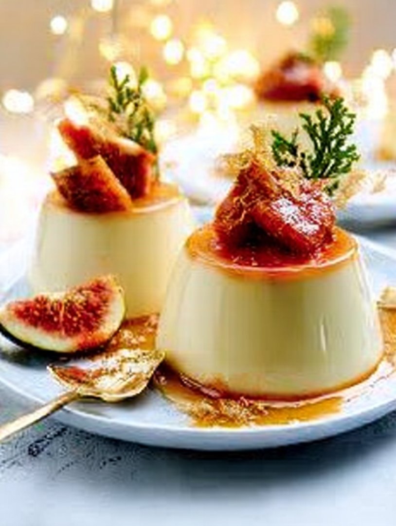 Eggnog Panna Cotta image 2