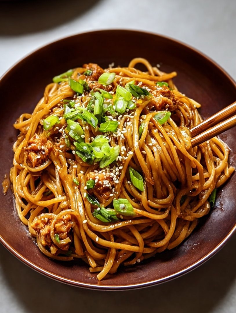 Hoisin-Knoblauch-Nudeln – herzhaft, leicht süß und sättigend image 2