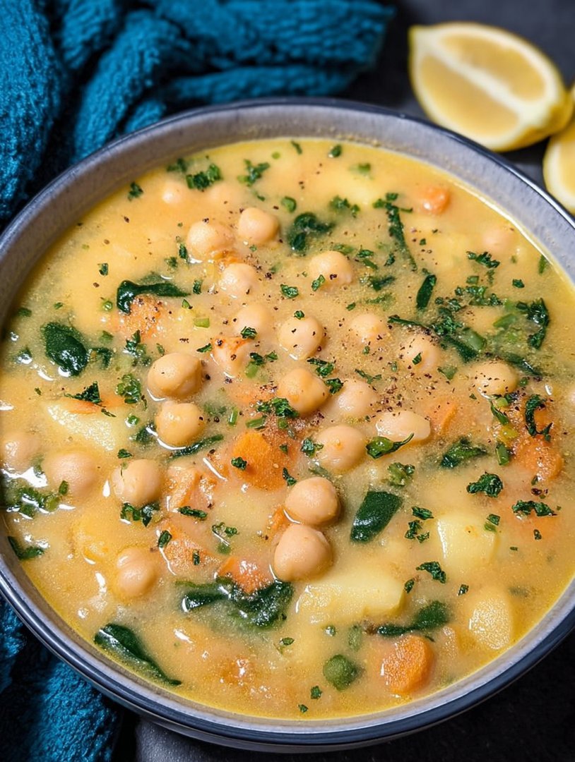 Kichererbsen-Kartoffel-Suppe image 2