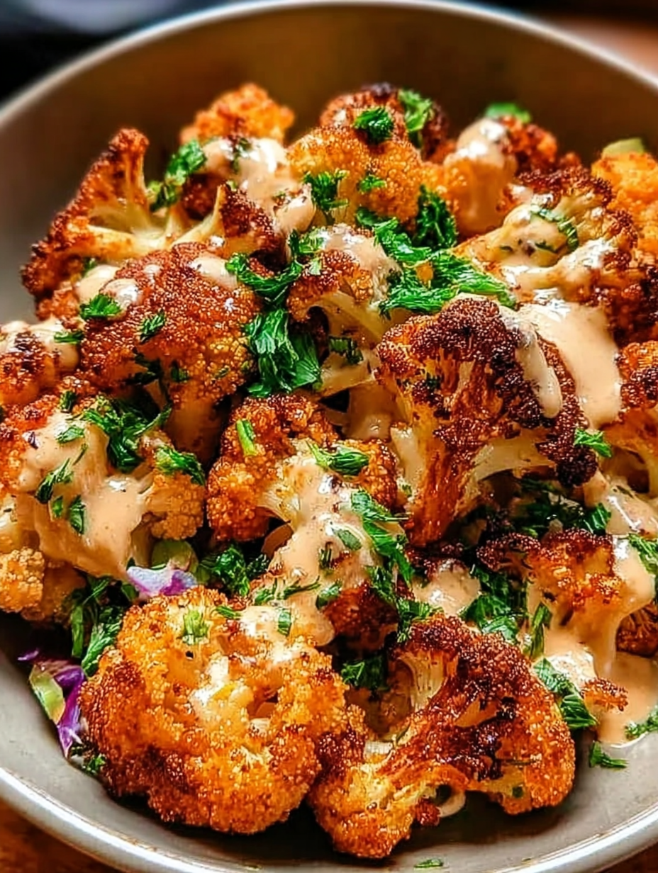 Marokkanischer Blumenkohl mit Tahini-Honig image 2