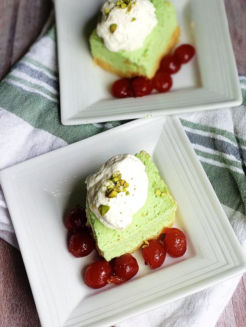 Pistazien-Butterkuchen-Dessert image 2