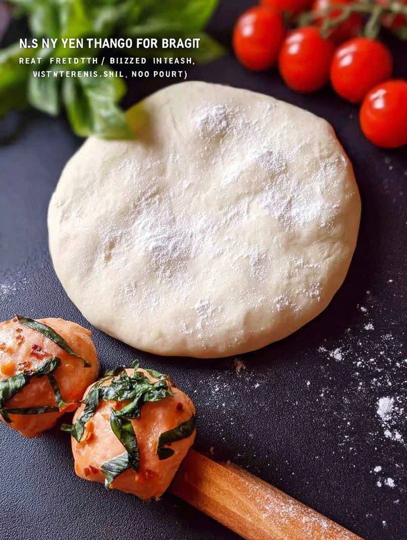 Protein-Pizzateig mit griechischem Joghurt image 2