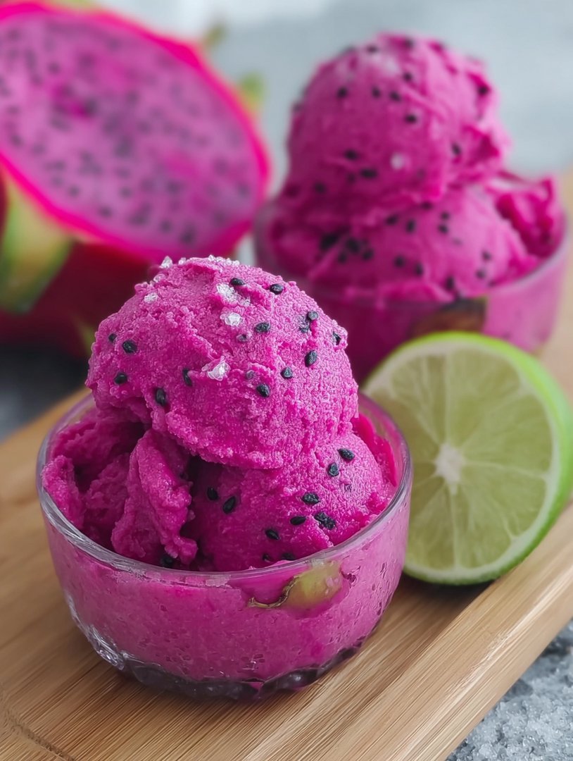 Rezept für köstliches Drachenfruchtsorbet image 2