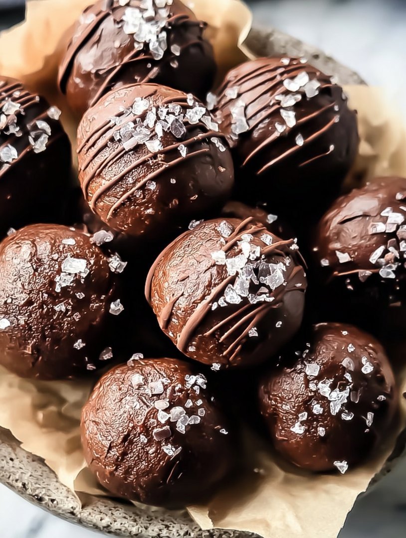 Schokoladen-Brownie-Proteinbällchen: Gesunde Brownie-Bällchen ohne Backen & Energiesnacks image 2