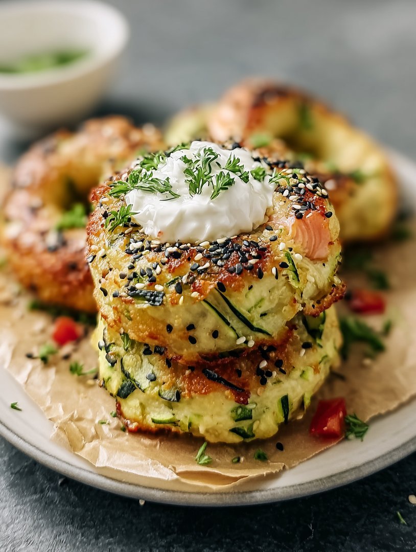 Zucchini Bagels image 2